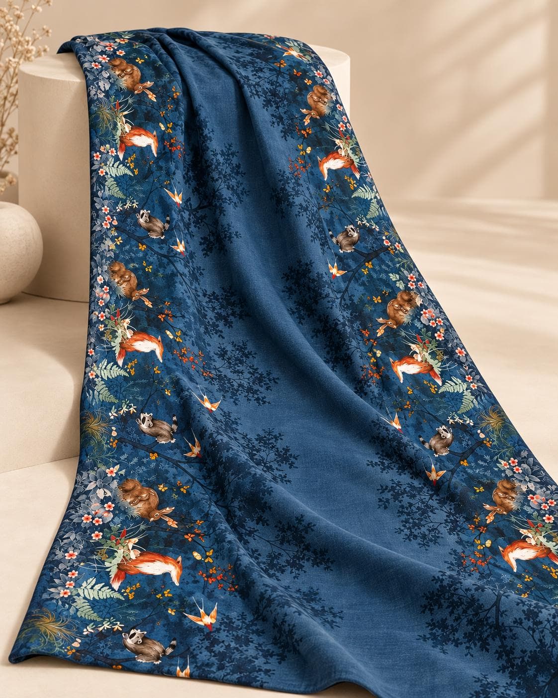 بیشه نیلی  مخمل شینل