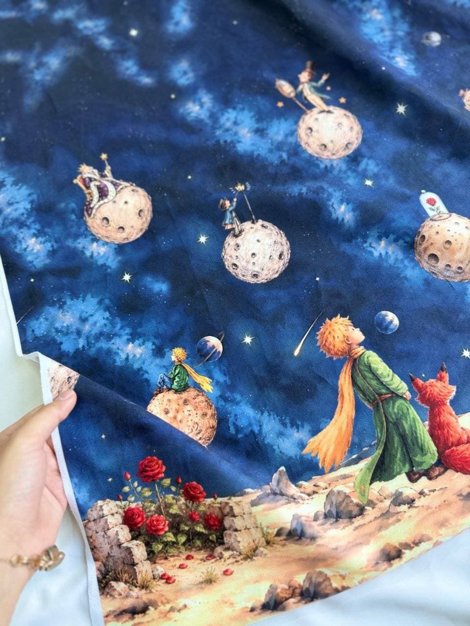شازده کوچولو دو سر حاشیه مخمل شینل