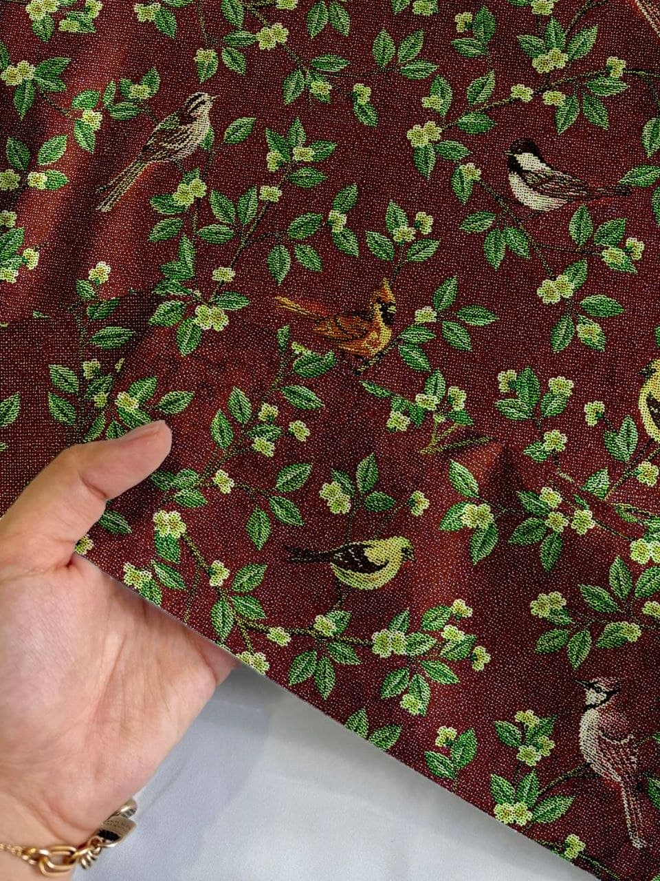 نغمه ی انار ژاکارد ساتنی