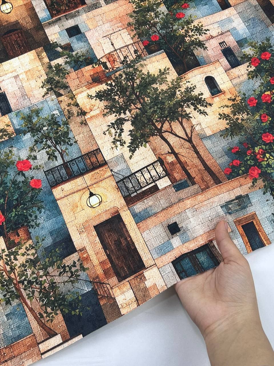 کوچه خاطره ژاکارد ساتنی